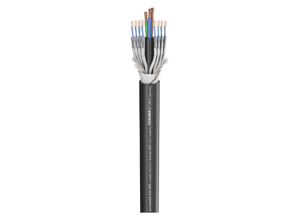 SOMMER Monolith 8 HV Hybridkabel pwr: 3x 2,50 mm², DMX: 2x 0,14 mm²