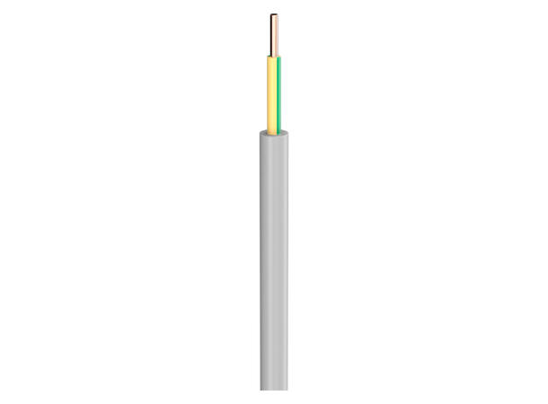 SOMMER NYM-J Strømkabel 1x 4,00mm², PVC FH, Ø 6,60mm, grå, Eca