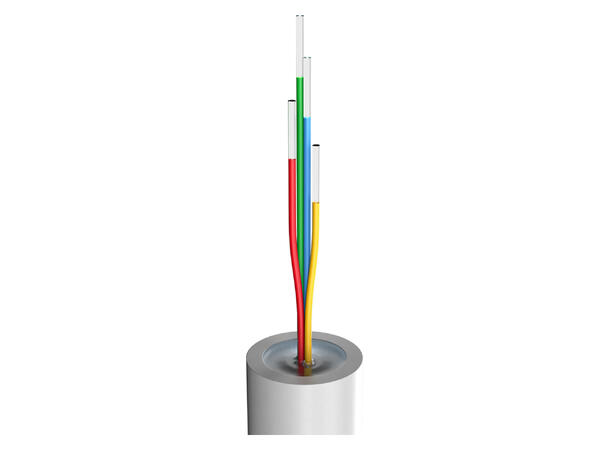 SOMMER Octopus-G Fiberkabel, OS2 4 x 9/125 µm OS2, PE, sort