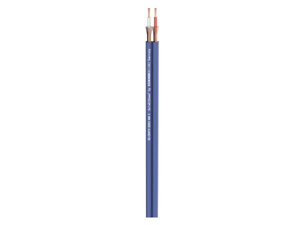 SOMMER Onyx 2025 MKII Instrumentkabel 2 x 1 x 0,25 mm², PVC, 8,3 x3,8 mm, blå