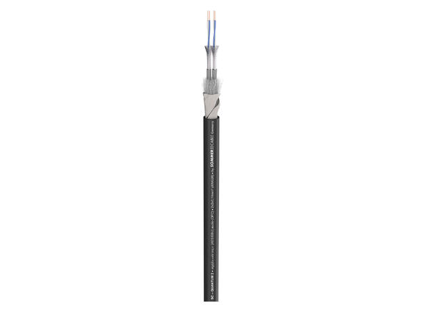 SOMMER Quantum QMC02 Multikabel SPVC, sort | 2 x 0,14 mm², 2 par