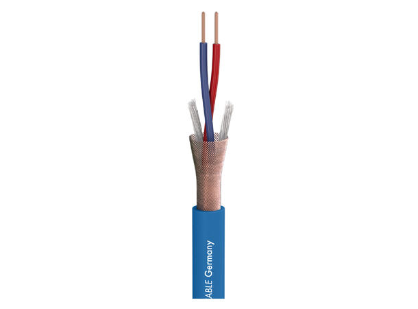 SOMMER Stage 22 Highflex Mikrofonkabel 2 x 0,22 mm², PVC , blå