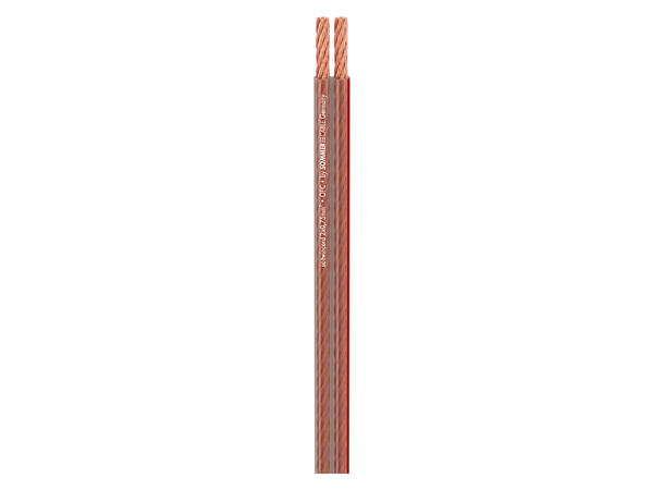 SOMMER Twincord Høyttalerkabel 1 x 2 x 0,75 mm², PVC, transparent