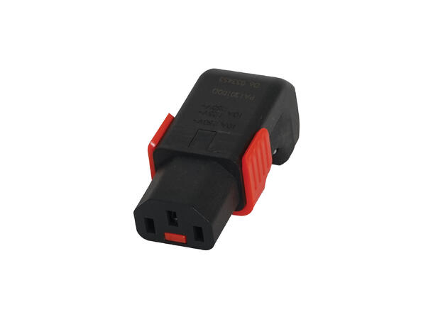 IECLOCK IEC C13 Kontakt opp/ned Låser i alle standard C14
