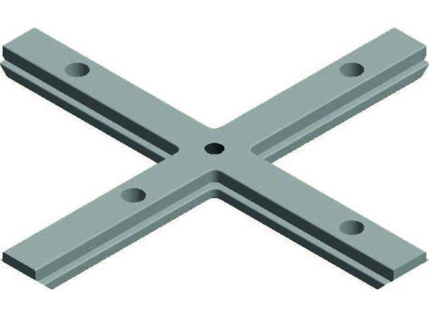 LUCENTI BW-M3 skjøtestykke 4 veis X-form For BW-100/BW-50. IP66