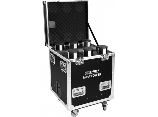 PROLIGHTS SMARTOWERPACK 6 stk. SMARTTOWER i flightcase