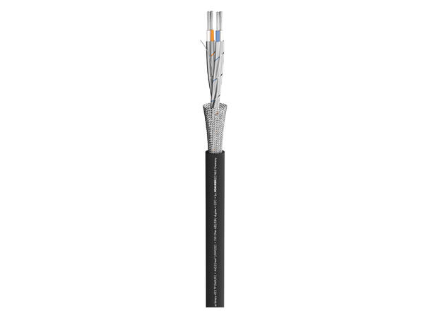SOMMER Binary 422 TP DMX512 DMX-kabel 4 x 0,22 mm², S-PVC Ø 8,00 mm, sort