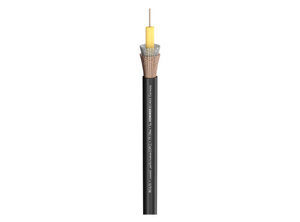 SOMMER Classic Series MKII Videokabel 1 x 0,72, PVC Ø 8,40 mm, sort