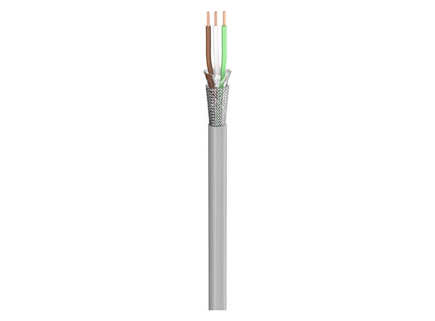 SOMMER Control Flex Kontrollkabel 3 x0,75mm², PVC FH, Ø 6,50mm, grå, Eca