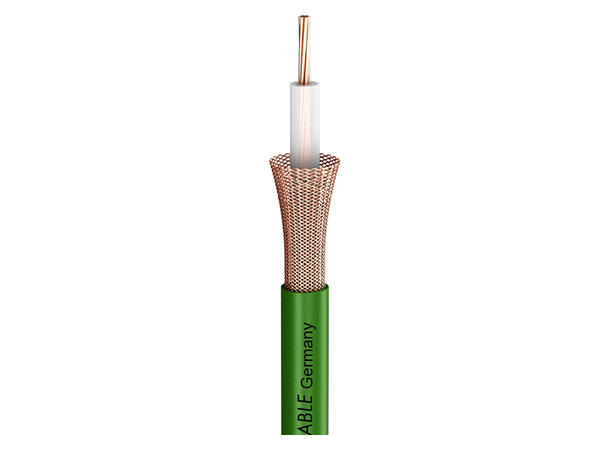 SOMMER Focusline L CPR Videokabel 1 x 0,60, PVC Ø 6,20 mm, grønn