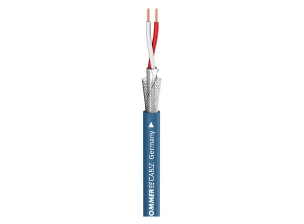 SOMMER Goblin Mikrofonkabel 2 x 0,14 mm², PVC, blå