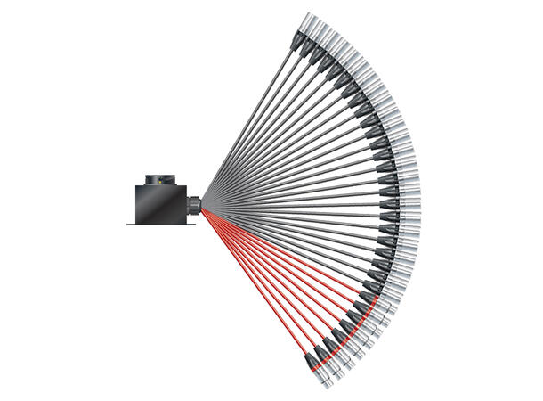 SOMMER Isopod LK Fan-out (40/08) LKm i boks - NEUTRIK XLR Conv.Con, 1,2m