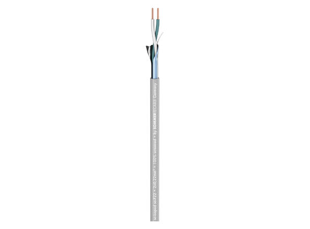 SOMMER Isopod SO-F22D Patchkabel PP 2x 0,22 mm², PVC Ø 3,30 mm, grå