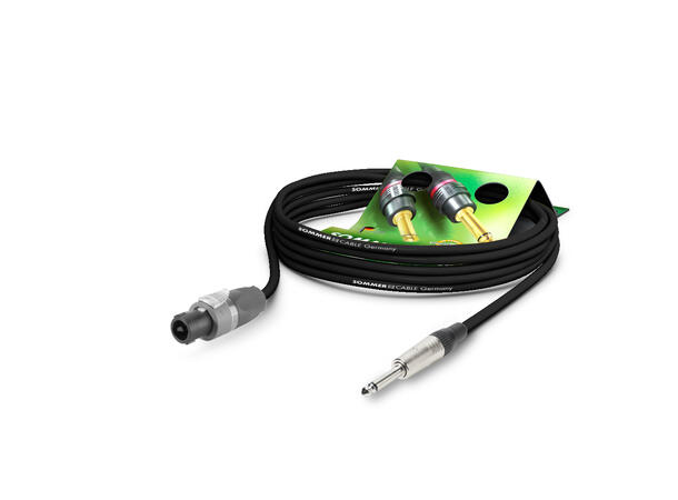 SOMMER ME21-225 Høyttalerkabel, 3m grå, 2x 2,50mm² | SPK / Klinke, NEUTRIK