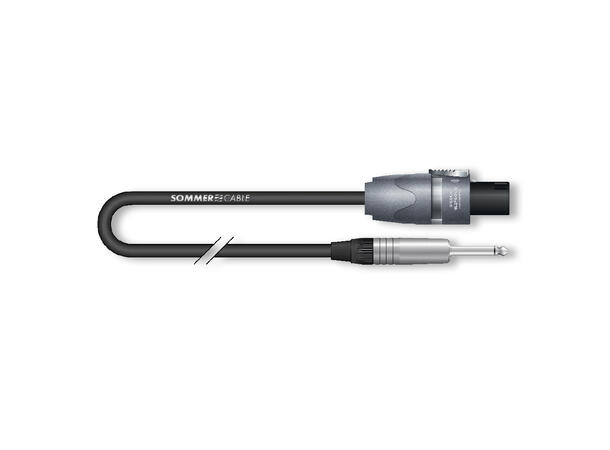 SOMMER ME21-225 Høyttalerkabel, 3m grå, 2x 2,50mm² | SPK / Klinke, NEUTRIK