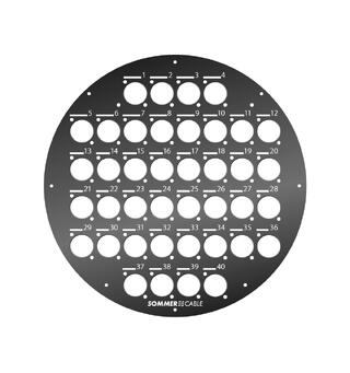 SOMMER RUND40 Koblingsplate For Schill GT450, SD050 og SD060