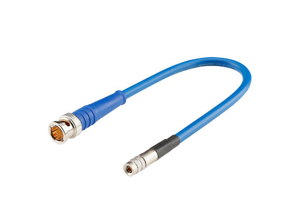 SOMMER SC-VECTOR DIN 1.0/2.3-BNC han 50cm. Blå