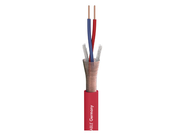 SOMMER Stage 22 Highflex Mikrofonkabel 2 x 0,22 mm², PVC , rød