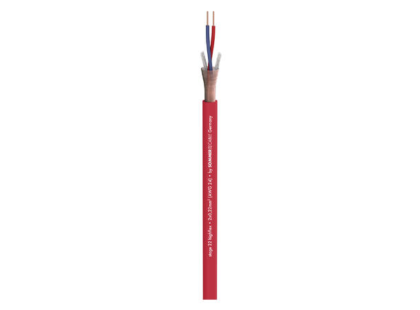 SOMMER Stage 22 Highflex Mikrofonkabel 2 x 0,22 mm², PVC , rød