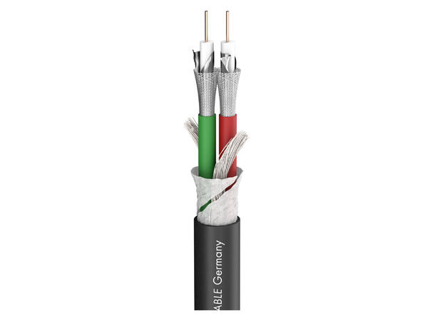 SOMMER Transit 2 HD Videokabel 1 x 0,60/2,80, PVC Ø 10,20 mm, sort