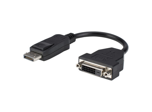 BASIC DPDV-0015 BisplayPort til DVI 15cm. Sort