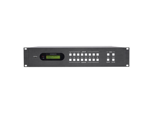 CARDINAL DVM DVM-HDBT-MAT88 HDbaseT matrise 8 inn 8 ut