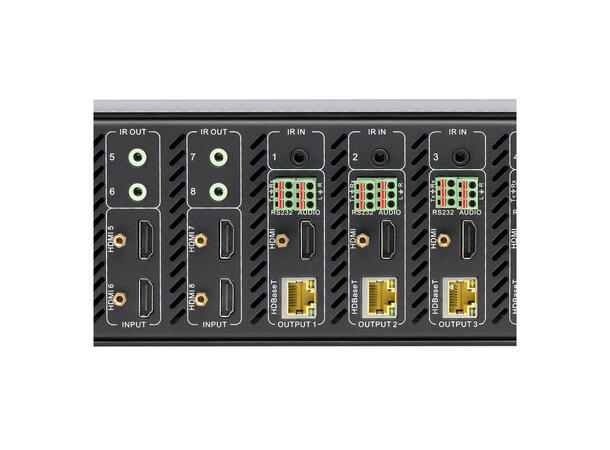 CARDINAL DVM DVM-HDBT-MAT88 HDbaseT matrise 8 inn 8 ut
