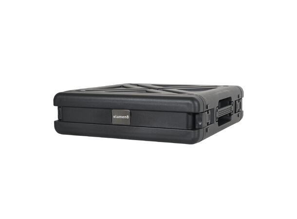 ELUMEN8 Rock Box 2U Rack Case Rackskinne foran og bak