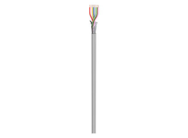 SOMMER Control Flex Kontrollkabel 8 x0,14mm², PVC FH, Ø 5,50mm, grå, Eca