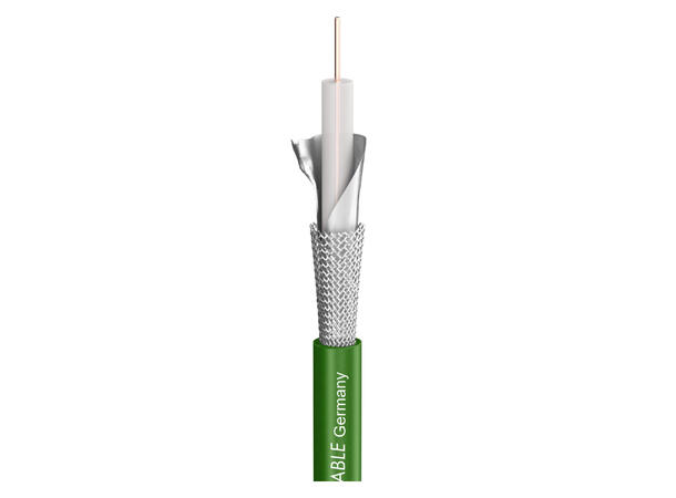 SOMMER Focusline M Videokabel 1 x 0,60, PVC FH Ø 6,20 mm, grønn