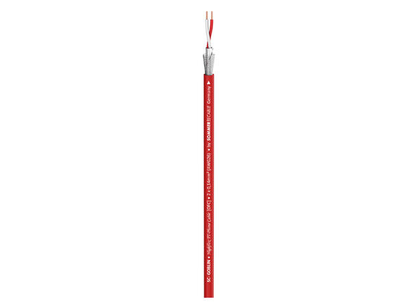 SOMMER Goblin Mikrofonkabel 2 x 0,14 mm², PVC, rød