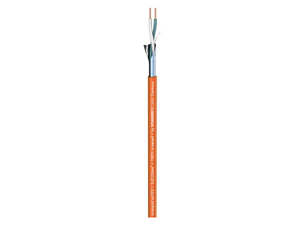 SOMMER Isopod SO-F22 Patchkabel 2 x 0,22 mm², PVC Ø 3,30 mm, oransje