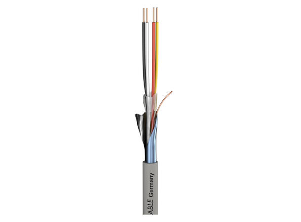 SOMMER Logicable LG MOD8LG02 Multikabel PVC, grå | 2 x 0,50 mm², 2 par