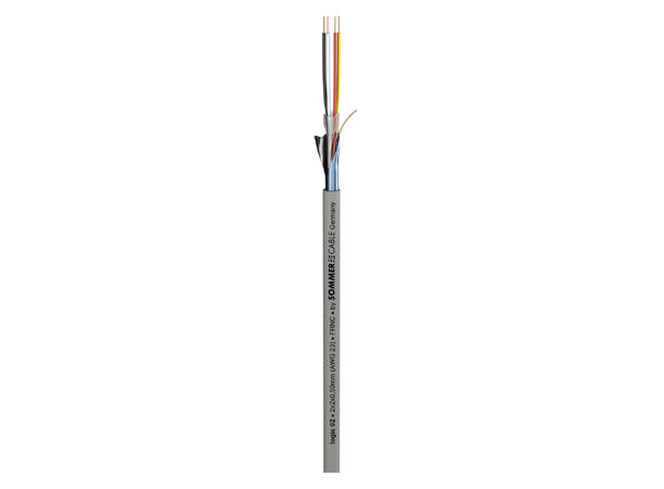 SOMMER Logicable LG MOD8LG02 Multikabel PVC, grå | 2 x 0,50 mm², 2 par