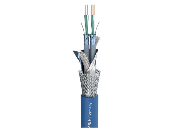 SOMMER Matrix MMC02 Multikabel FRNC, mørk blå | 2 x 0,25 mm², 2 par