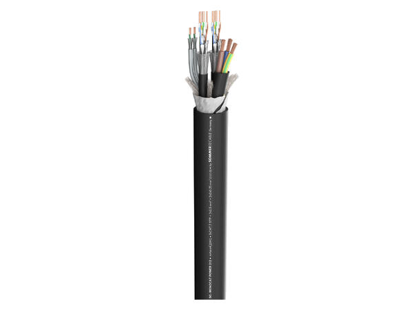 SOMMER Monocat Power 212 Hybridkabel pwr: 3x2,50 mm², 2xCAT.7, DMX: 2x0,25mm²