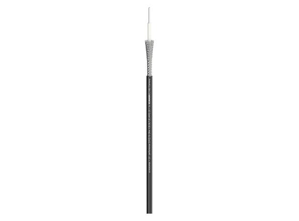 SOMMER Monomax Videokabel 1 x 0,32, Antistatic-PVC Ø 2,70 mm, sort