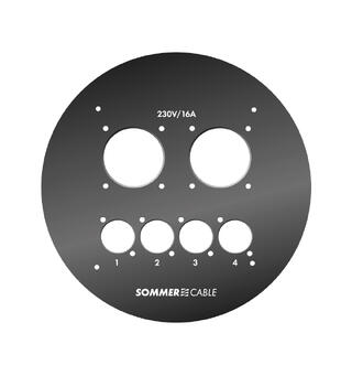 SOMMER RUND0204 Koblingsplate For Schill GT310, HT og SK serie