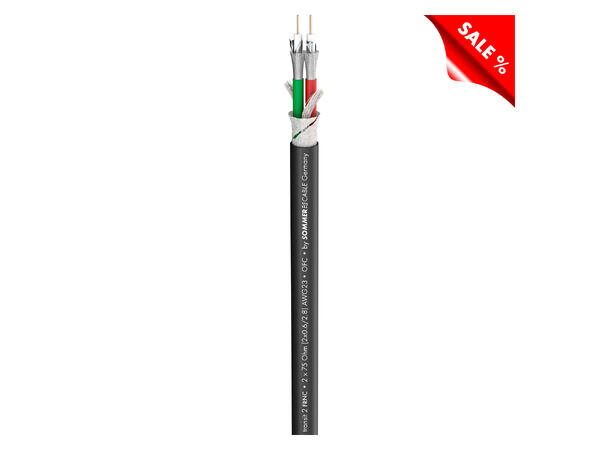 SOMMER Transit 2 HD Videokabel 1 x 0,60/2,80, FRNC Ø 10,20 mm, sort