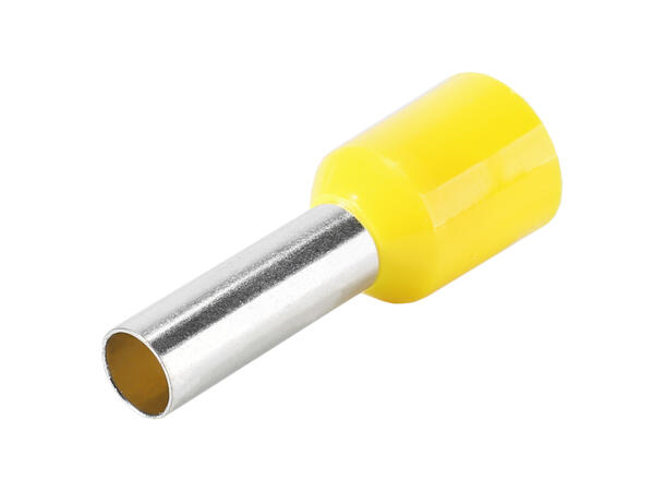 BASIC AH1060 Niter for 1 x 6mm2 kabel 100 stk. Gul. DIN46228