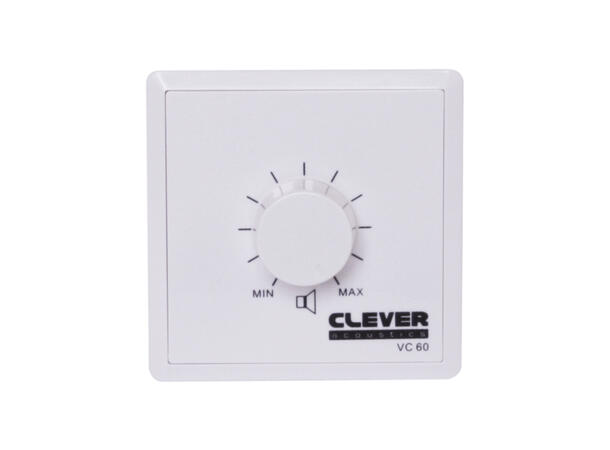 CLEVER ACOUSTICS VC60 60W volumkontroll For100V linje