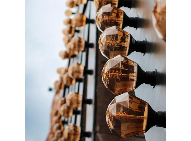 LUCENTI Vinci PEARL LED pære m/RGB IP65. E27 sokkel