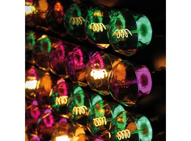 LUCENTI Vinci PEARL LED pære m/RGB IP65. E27 sokkel