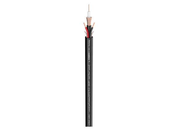 SOMMER Classic Control Videokabel video/control, PVC Ø 10,50 mm, sort