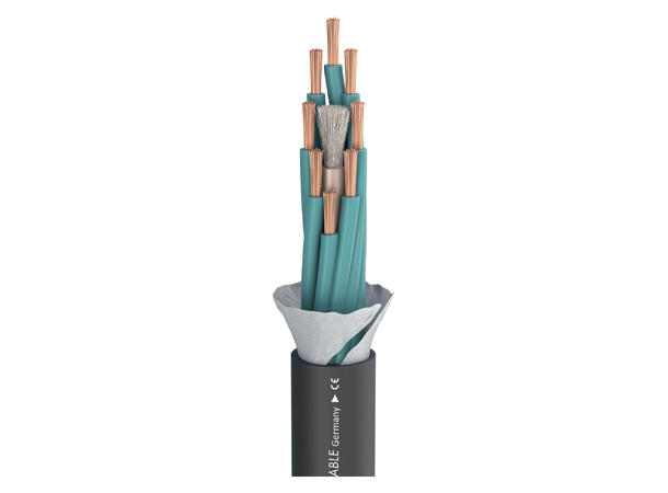 SOMMER Elephant Robust SPM840 Høyt.kabel 8 x 4,00 mm², PUR Ø 18,50 mm, sort