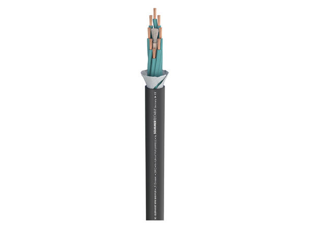 SOMMER Elephant Robust SPM840 Høyt.kabel 8 x 4,00 mm², PUR Ø 18,50 mm, sort