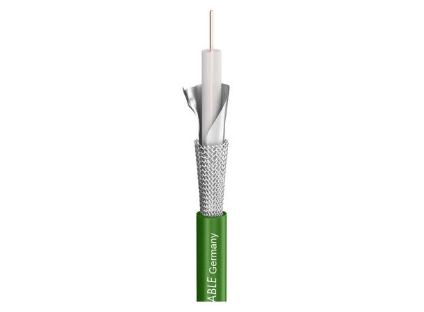 SOMMER Focusline M Videokabel 1 x 0,60, FRNC Ø 6,20 mm, grønn