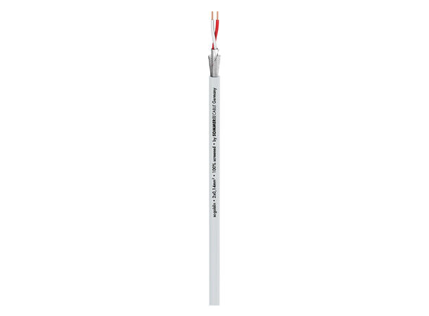 SOMMER Goblin Mikrofonkabel 2 x 0,14 mm², PVC, lys grå