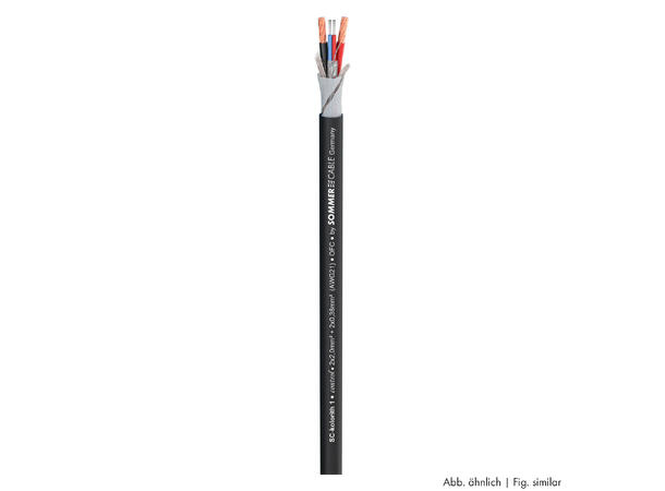 SOMMER Kolorith 1 Hybridkabel audio: 1x 2x 0,38 mm², pwr: 2x 2,00 mm²