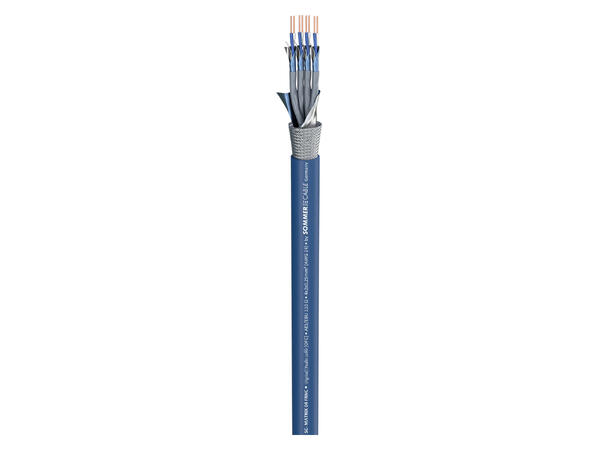 SOMMER Matrix MMC04 Multikabel FRNC, mørk blå | 2 x 0,25 mm², 4 par